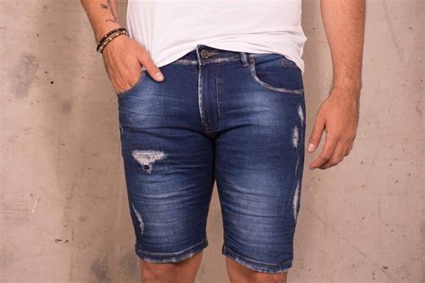 Venta Bermudas Jeans Para Hombre En Stock