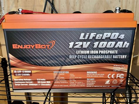 Enjoybot 12v 100ah Lifepo4 Battery Review Footprint Hero