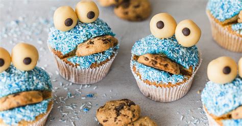 Mit der richtigen Anleitung sind diese besonderen Krümelmonster Muffins