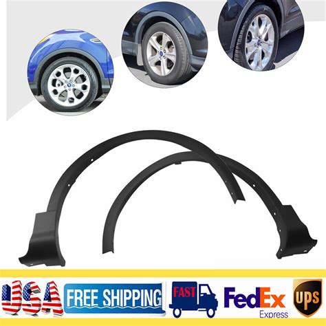 Fit For 2013 2016 Ford Escape Front Left Right Fender Flare Wheel Arch