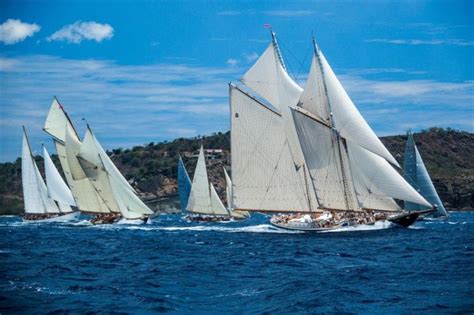 Antigua Classic Yacht Regatta A Windy Start Up To Knots Nautic