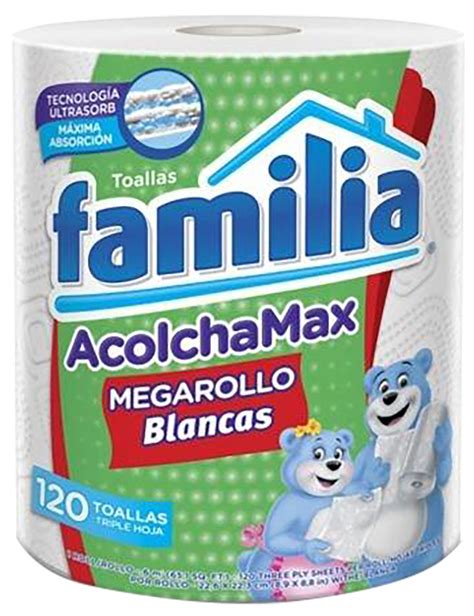 Toallas Acolchamax Familia Megarollo H Toallas Familia Mercado