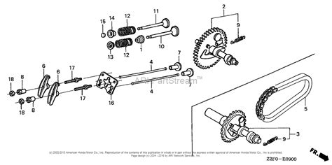 Honda Engines Gx K Hxe B Engine Jpn Vin Gcaak To Gcaak