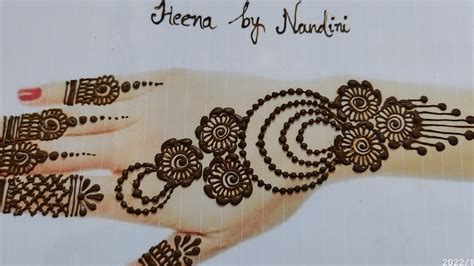 Mehndi Tutorial Easy Mehndi Design Practice Mehndi Lagana Sikhe