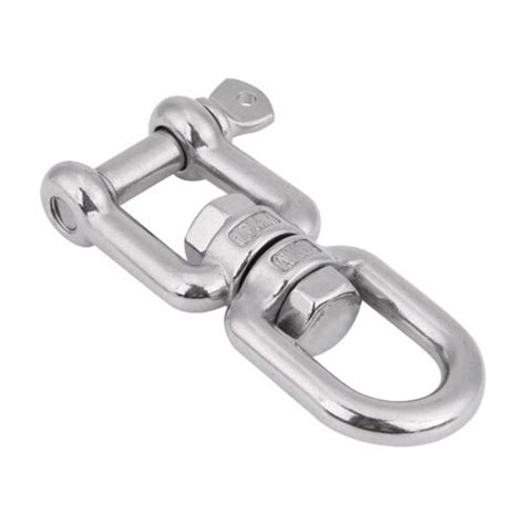 Swivel Shackle Stainless Steel Rust Proof Snap Shackle For Sailboat