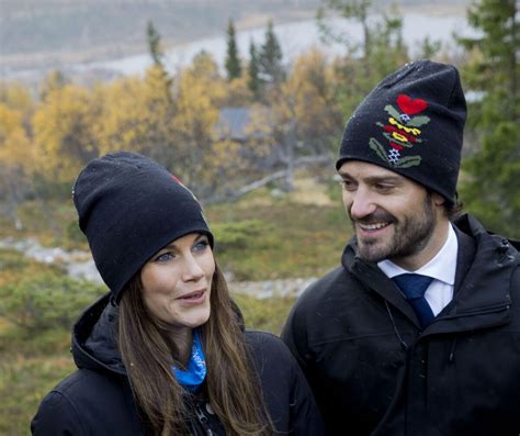 Photo Le prince Carl Philip et la princesse Sofia de Suède en visite