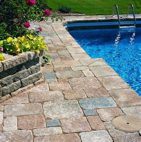 Stone Pool Deck Design Ideas