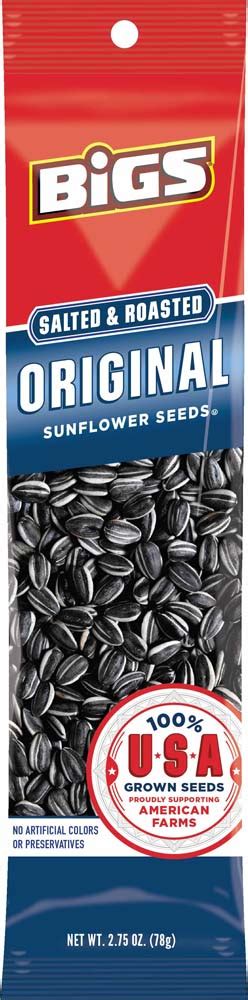 Bigs Sunflower Seeds Original 2 75 Oz Midwest Distribution