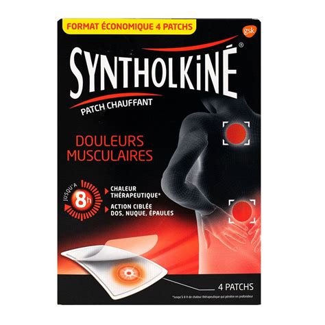 Glaxo Smith Kline Syntholkiné patch chauffant petit format Prix