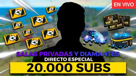 FREE FIRE EN VIVO SALAS PRIVADAS JUGANDO CON SUBS PVP 4vs4