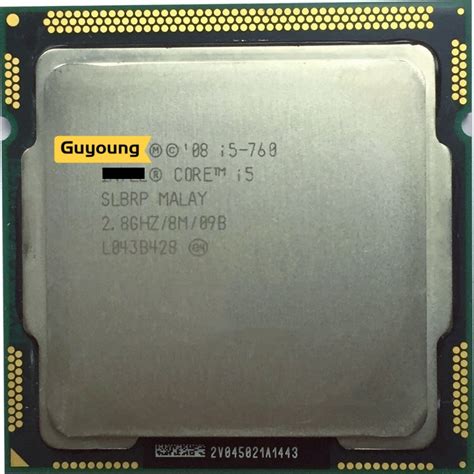 Lõi Tứ I5 760 I5 760 28 Ghz Cho Cpu 8m 95w Lga 1156 Shopee Việt Nam