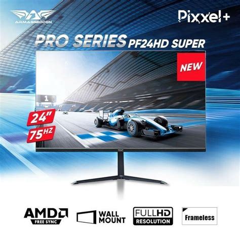 Armaggeddon Pixxel Pro Pf Hd Gaming Monitor Ips Hz Refresh Rate