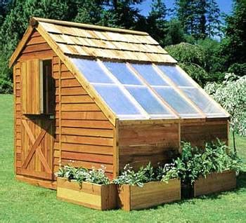 Cedar Greenhouse Shed Kit X Sh