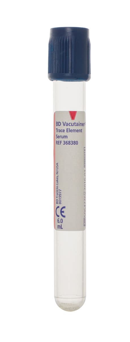 BD Vacutainer Trace Element Tubes Save At Tiger Medical 52 OFF