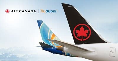 Air Canada And Flydubai Announce Codeshare Agreement And Interline