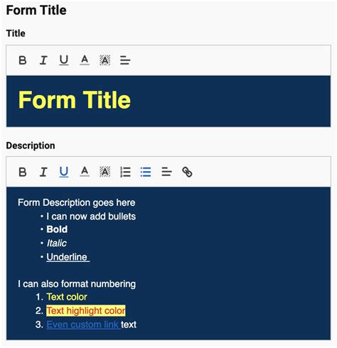 Yay Text Formatting In Smartsheet Forms — Smartsheet Community