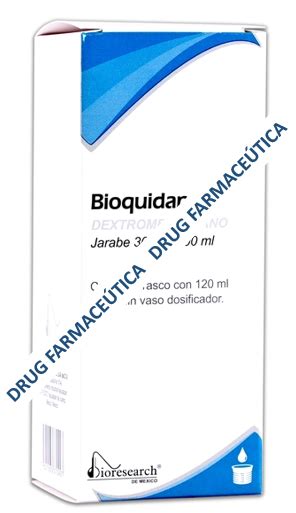 Bioquidan Jarabe Fco Ml Mg Ml Dextrometorfano Susp