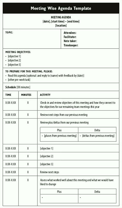 School Board Meeting Agenda Template | Meeting agenda template, Meeting ...