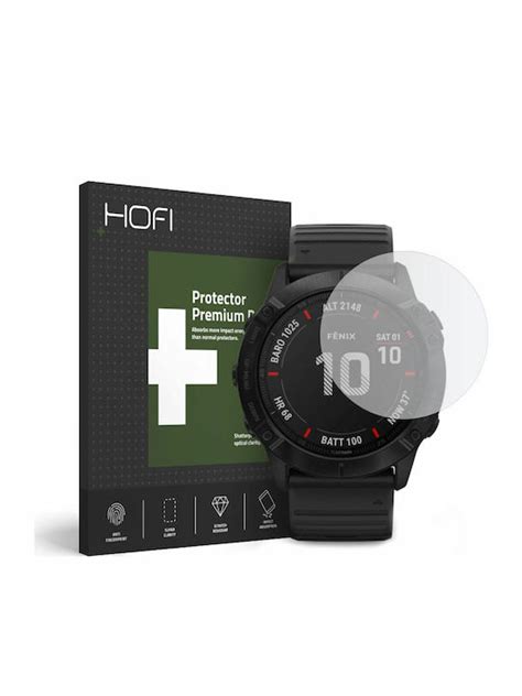 Hofi Tempered Glass Προστατευτικό Οθόνης για το Garmin Fenix 6X 6X Pro