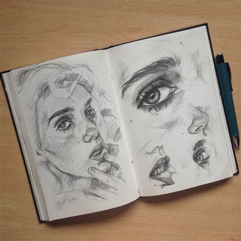 Pinterest Julia Charcoal Art Sketchbook Ideas Inspiration Lovers Art