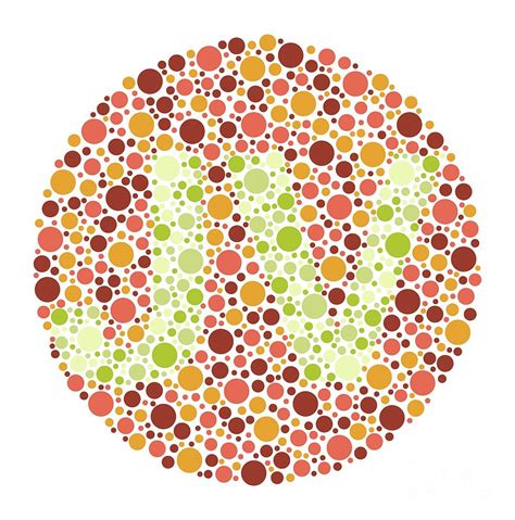 Colour Blindness Test Chart Photograph By Chongqing Tumi Technology Ltdscience Photo Library