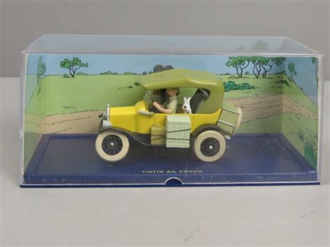 Miniatuur Kuifje In Congo Ford T 1910 Kringwinkel