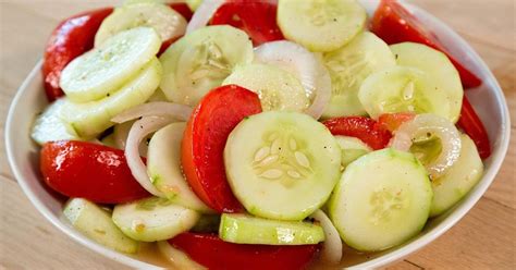 Marinated Cucumber And Tomato Salad Recipe Cook It