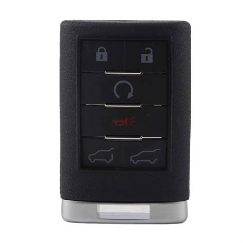 Replacement 6 Buttons Smart Keyless Remote Key Shell Case Fob For