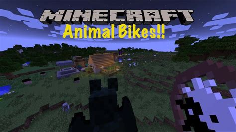 Minecraft Pc Animal Bikes Mod Walkthrough Ride The Enderdragon