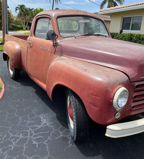 1959 Studebaker Scotsman Pickup Front Passenger Barn Finds