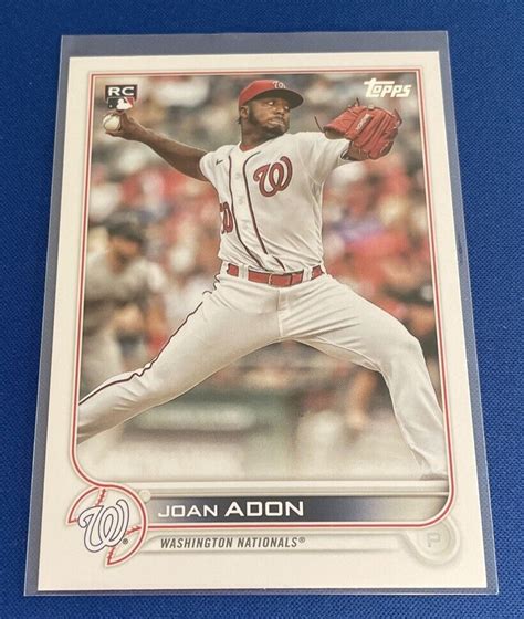 2022 Topps Series 2 360 Joan Adon RC Washington Nationals EBay