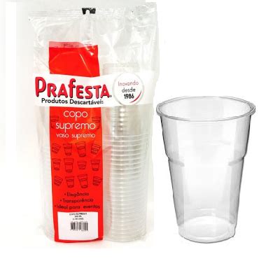 Copo Supremo 300ml c 40 PraFesta Comércio de produtos para Festas