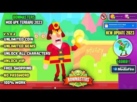 Bowmasters Mod Apk Terbaru V 5 0 2 New Update 2023 Unlock All