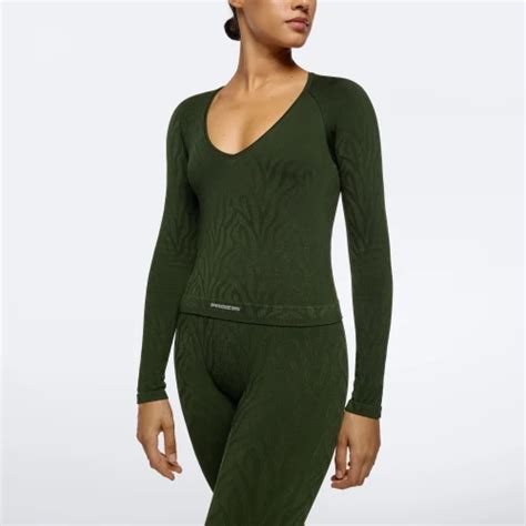 Free Spirit Ls Baselayer Dark Green Clothing Prozis