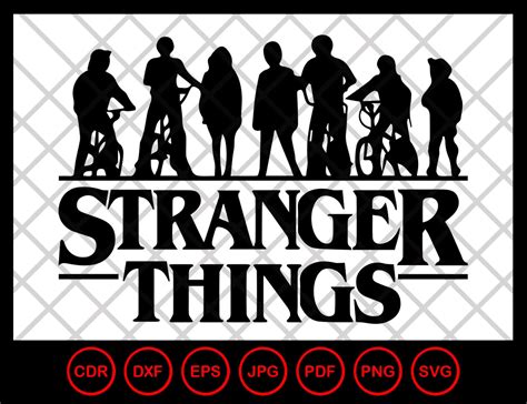 Stranger Things Svg Png Eps Upside Down Svg Stranger Etsy