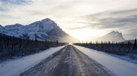 K Winter Mountains Wallpapers Wallpaper Cave