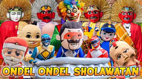 Ondel Ondel Feat Badut Joget Sholawatan Rahmatun Lil Alameen Maher