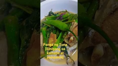 Panga Ng Tuna Sinigang Sa Kamatis At Sampalok Food Naimas Masarap