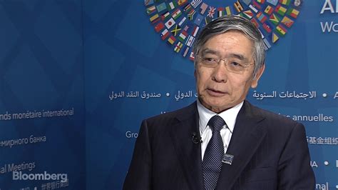 Watch Kuroda Says Boj Can Lower Rates If Necessary Bloomberg