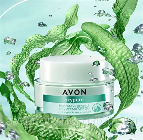 Денний крем для обличчя «Чистий кисень» SPF 20 Avon NutraEffects, 50 мл ...