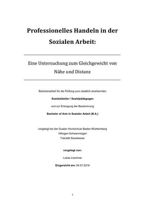 Professionelles Handeln In Der Sozialen Arbeit GRIN Grin