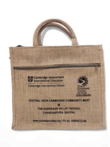 Eco Friendly Jute Bag Jute Conference Bag Sustainable Conference Bag