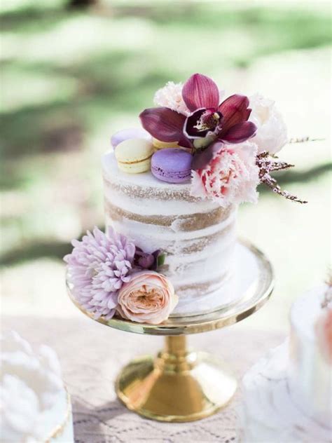 80 Beautiful Naked Cakes For Spring Weddings Weddingomania