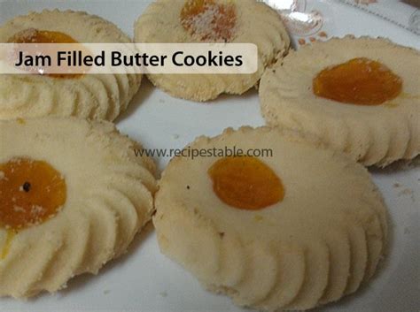 The Secret to Bakery-Style Jam Filled Butter Cookies (This Recipe is a Gem!) - Recipestable