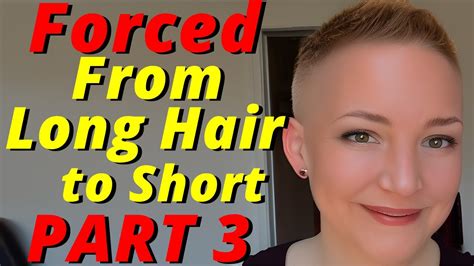 Haircut Stories Forced From Long Hair To Short My Haircut For