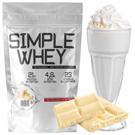 Odżywka białkowa Białko Serwatkowe Biała Czekolada WPC Whey Protein