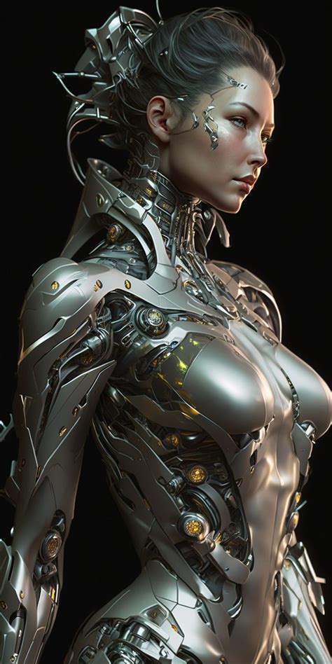 Female Cyborg Female Robot Fantasy Female Warrior Fantasy Women