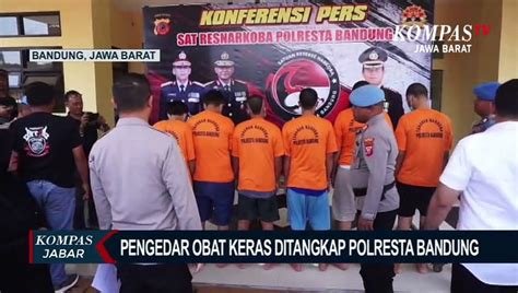 7 Pengedar Obat Keras Ditangkap Polresta Bandung Video Dailymotion