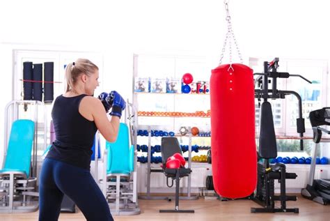 Boxeadora Foto Premium