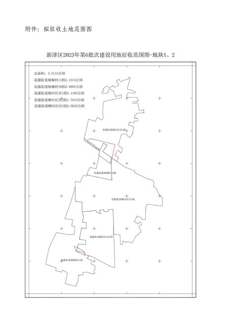 成都市新津区人民政府土地征收预公告6批次 新津府启2023第3号 新津区人民政府门户网站